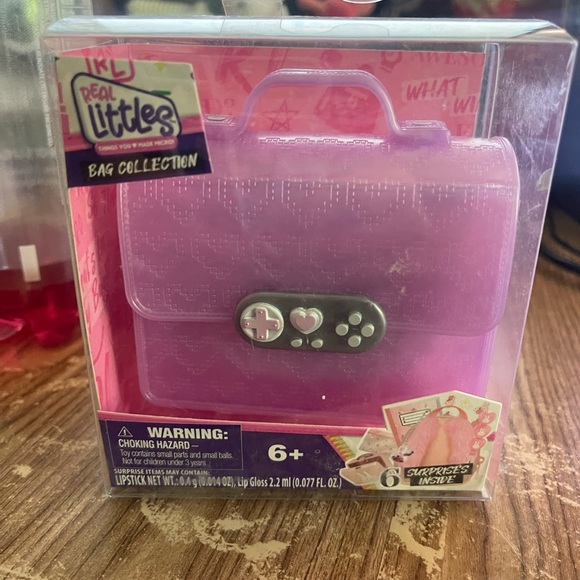 Toys Real Littles Bag Collection Pink Bag Poshmark